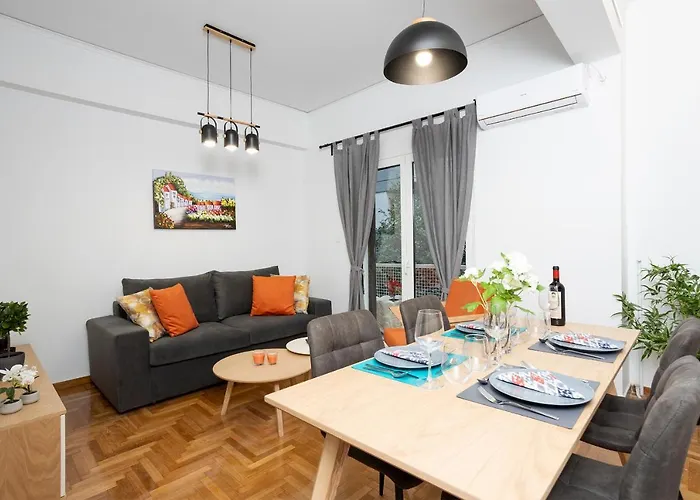Athensblues Paleo Faliro Flisvos Marina 1 Bedroom Flat